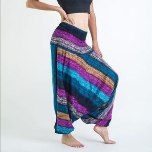 DONATING SOON Thai Harem Elephant Striped Pants
